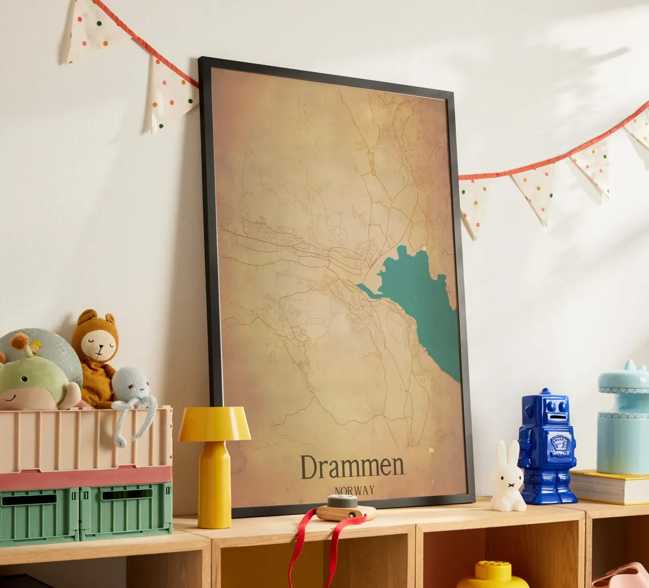 Drammen NORWAY poster da WorldPrint
