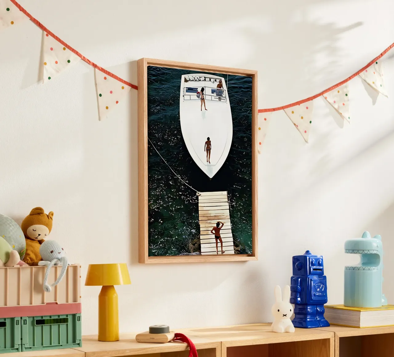 Slim Aarons photo 15 canvas with Floater frame by domherrick1