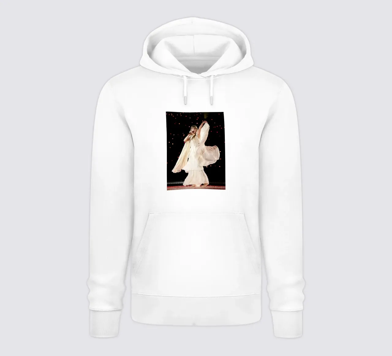 Abito bianco Concerto di Taylor Swift felpa con cappuccio da ramdakjagualma