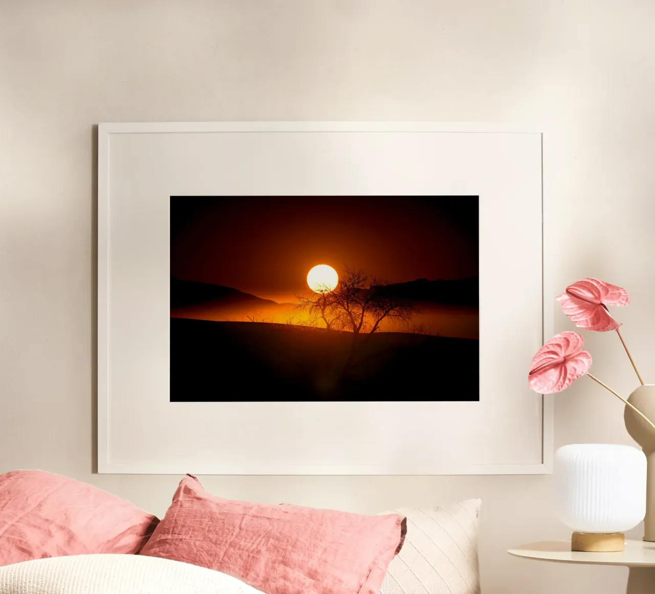 l'alba sulla montagna poster da Earthly Visions