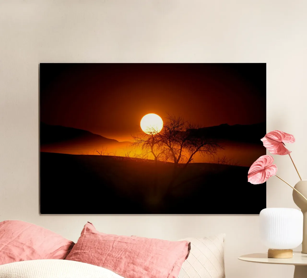 l'alba sulla montagna poster da Earthly Visions