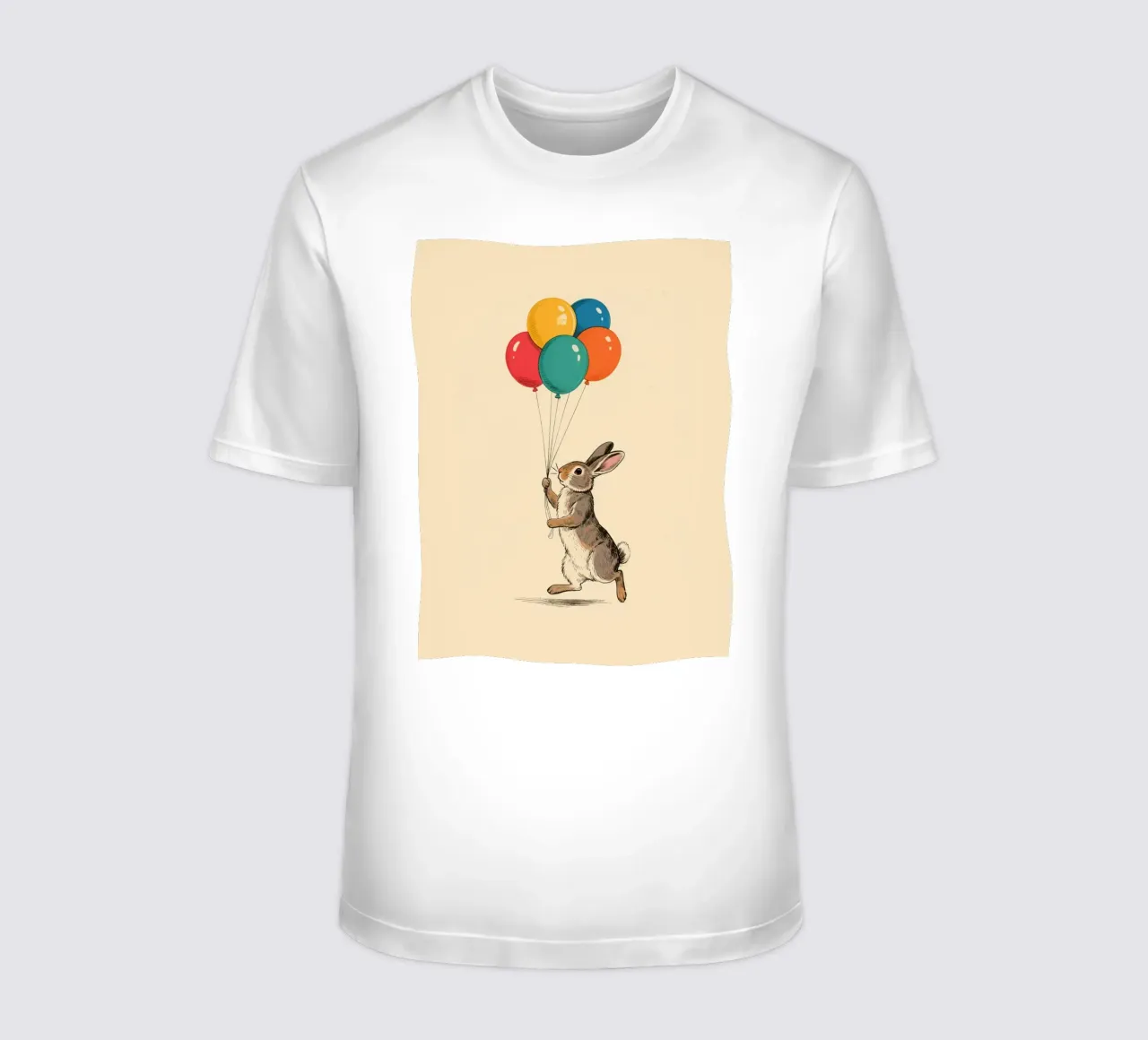 Rabbit Balloons t-shirt da knowledge