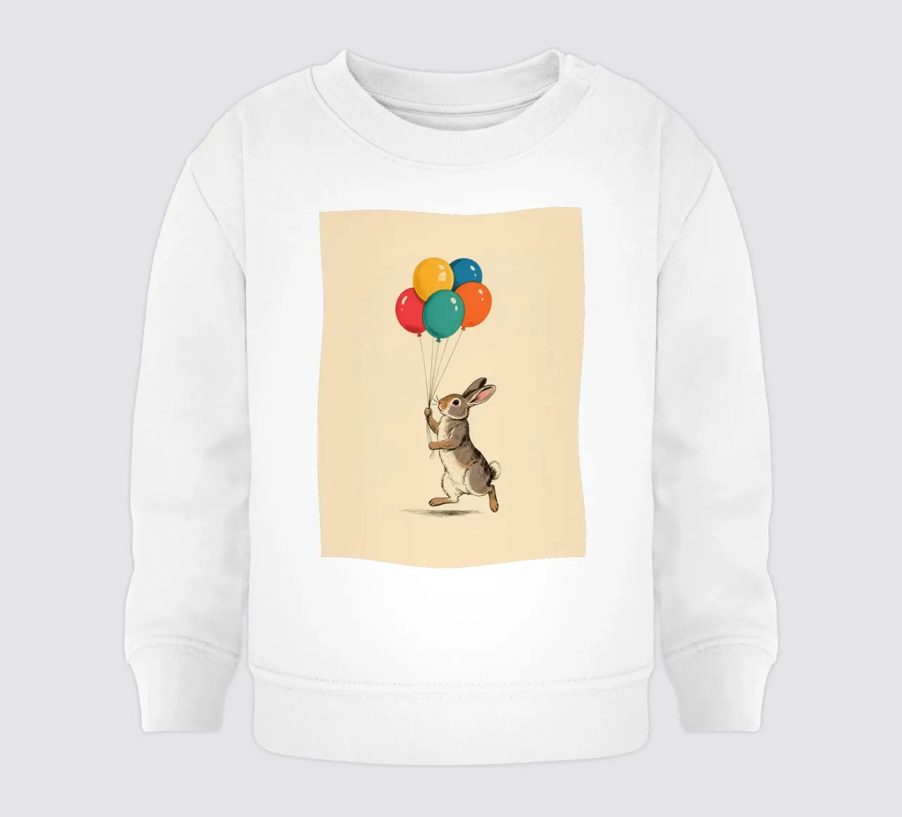 Rabbit Balloons felpa neonato da knowledge