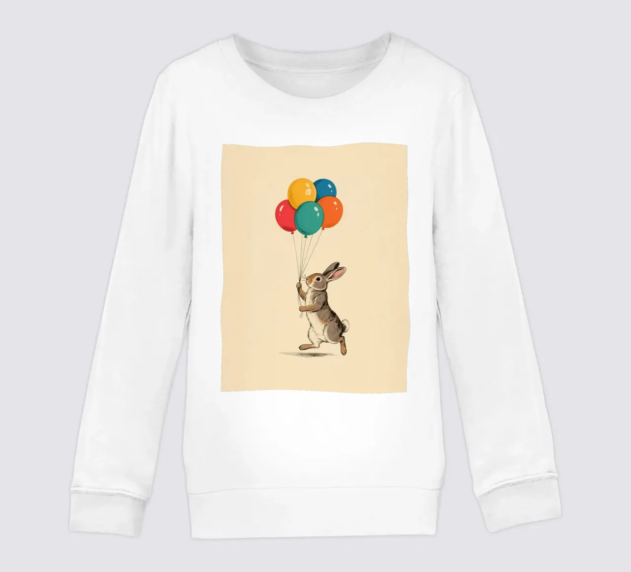 Rabbit Balloons felpa bambino da knowledge