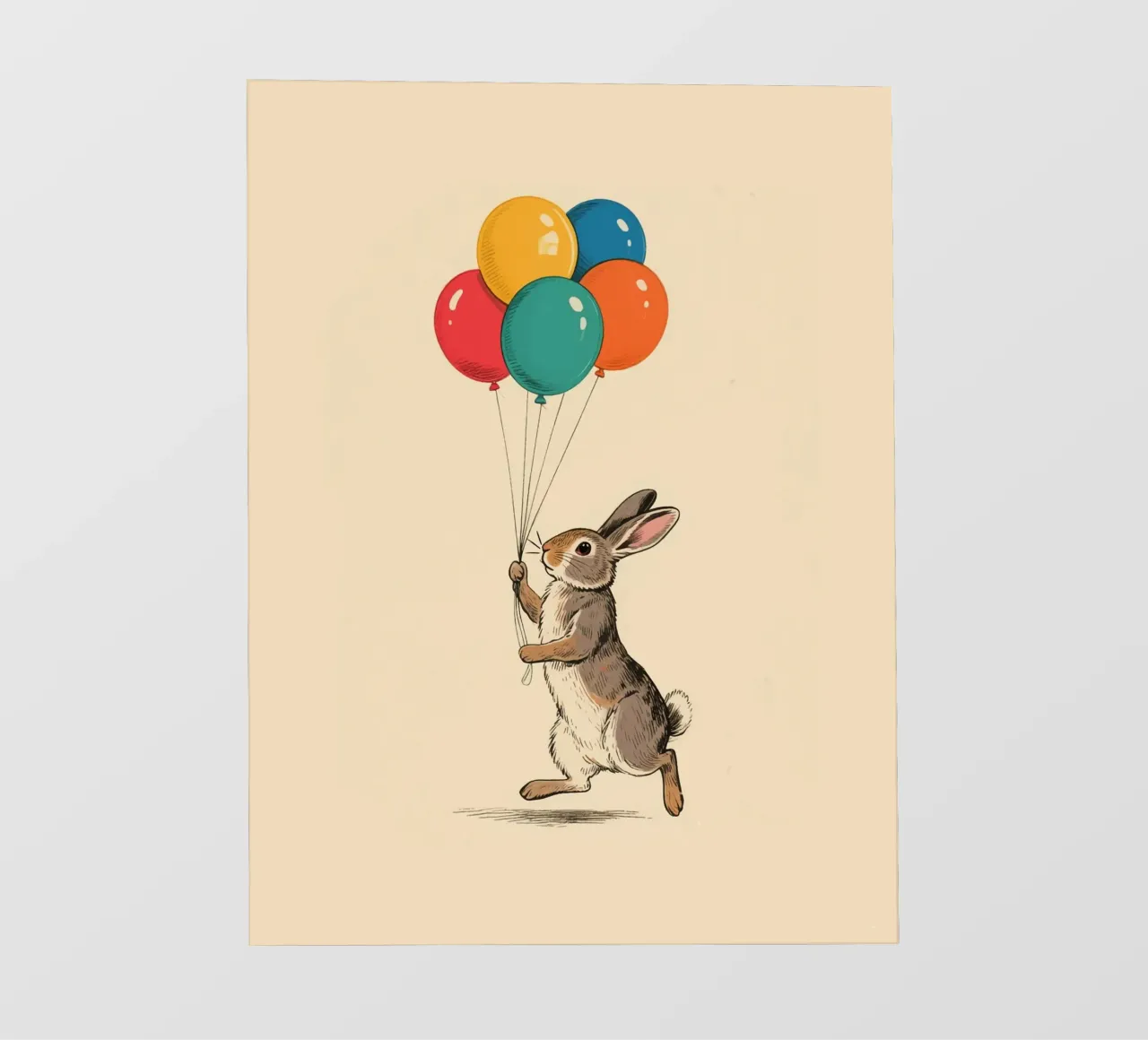Rabbit Balloons pellicola backlit da knowledge