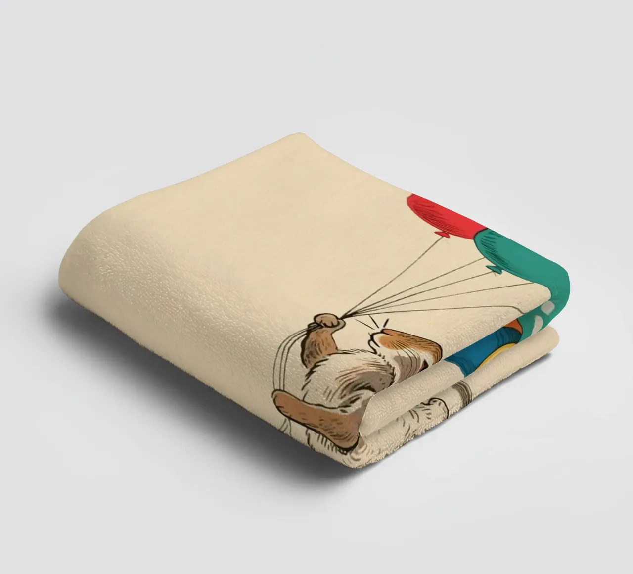 Rabbit Balloons asciugamano da bagno da knowledge