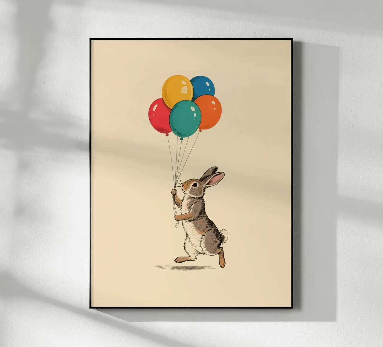 Rabbit Balloons plexiglass da knowledge