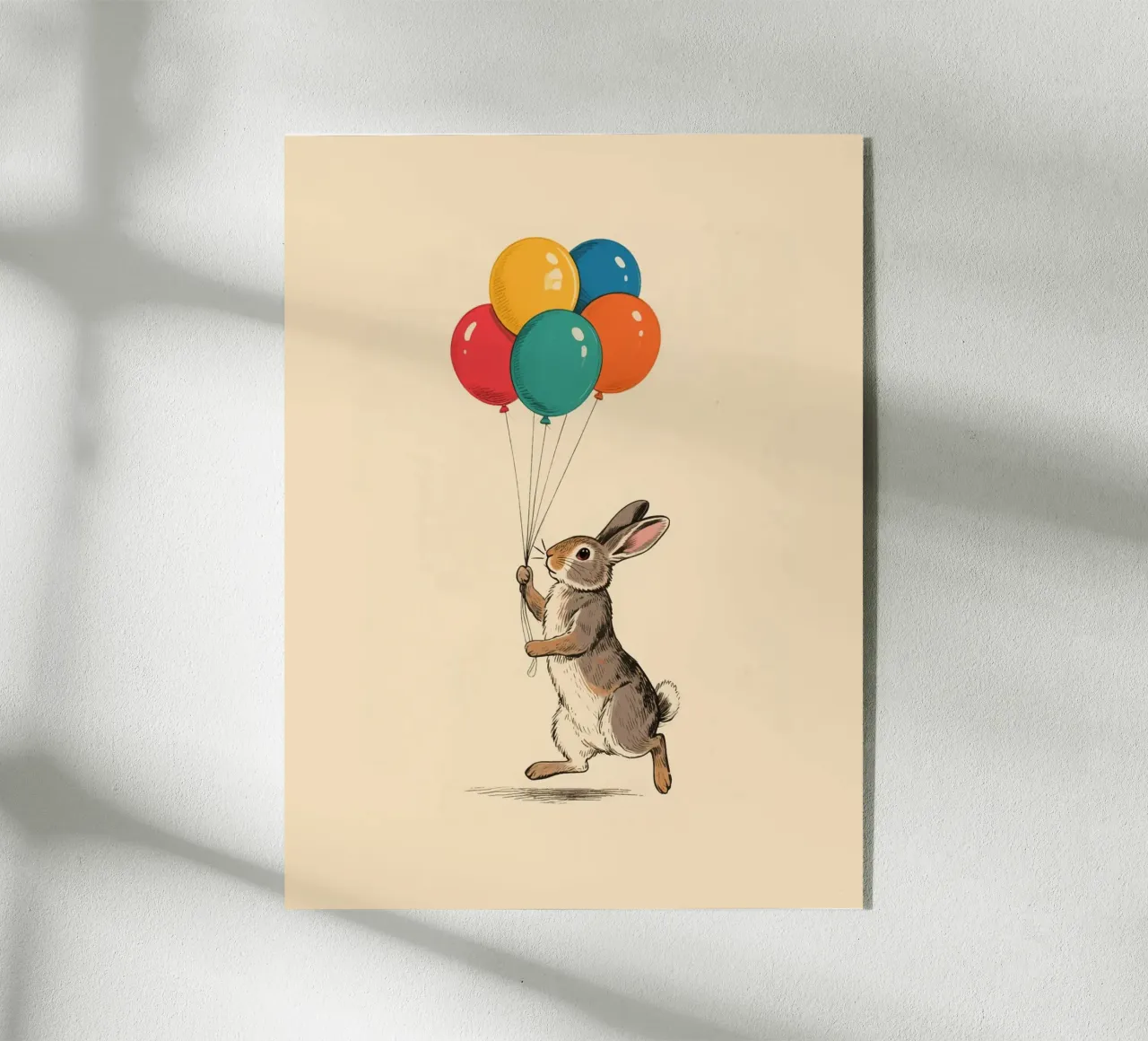 Rabbit Balloons plexiglass da knowledge