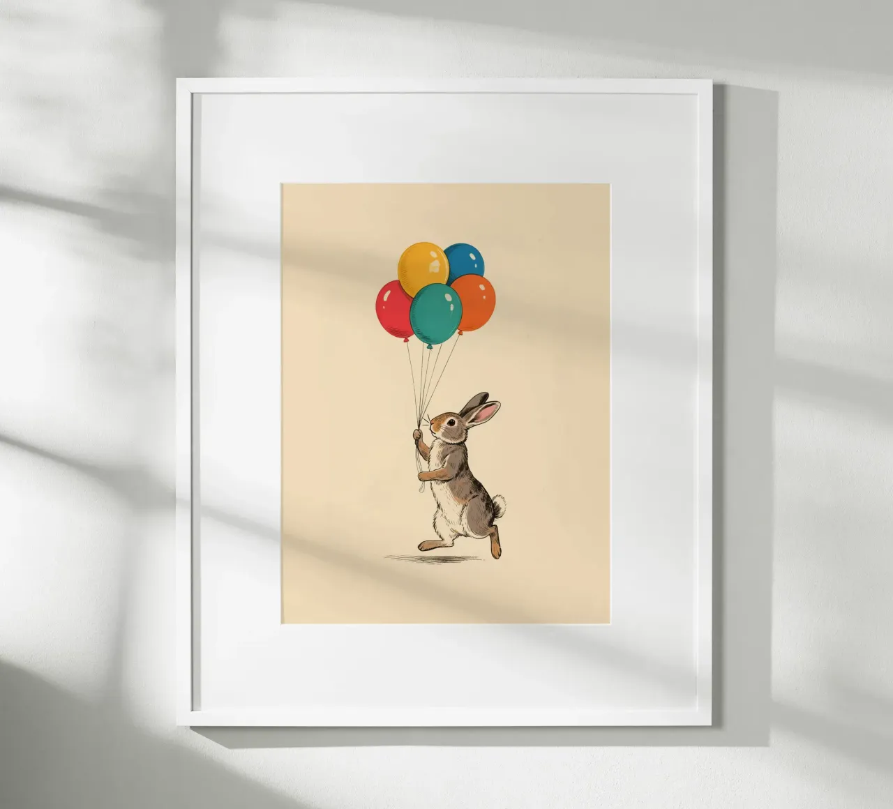 Rabbit Balloons poster da knowledge