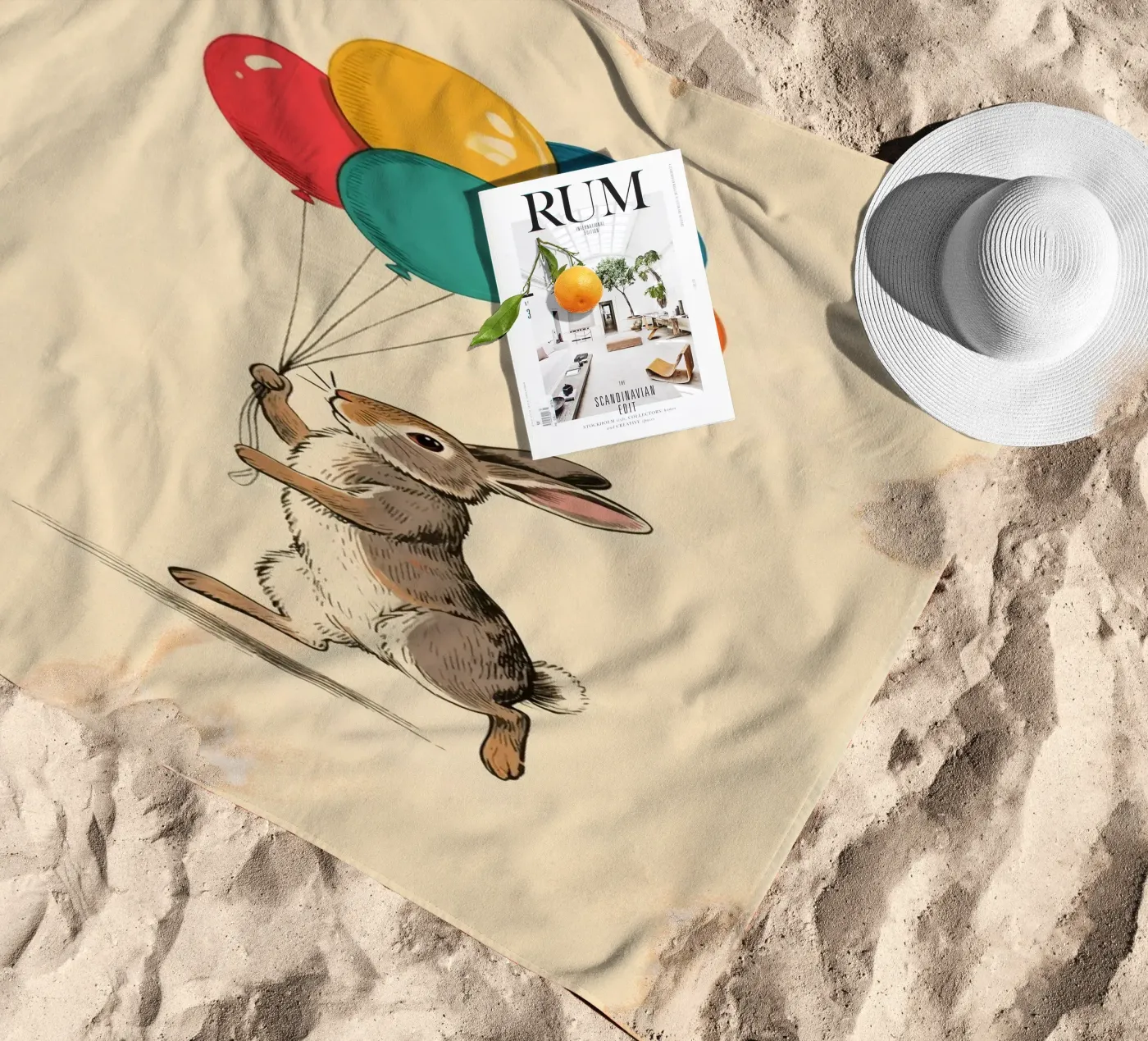 Rabbit Balloons telo mare da knowledge