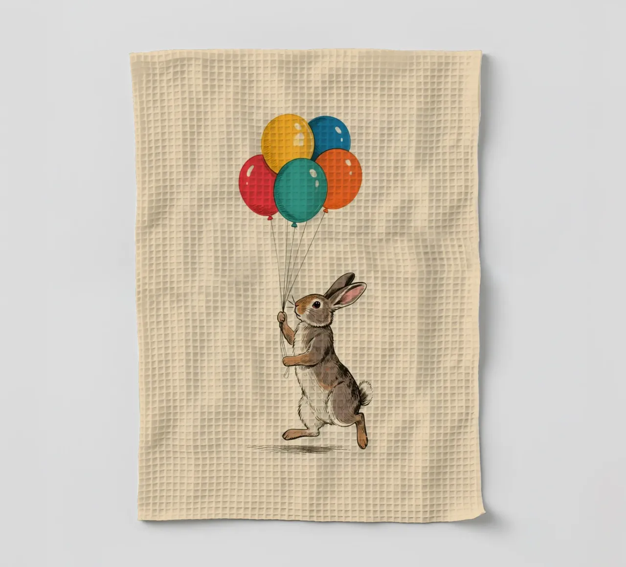 Rabbit Balloons canovaccio da cucina da knowledge