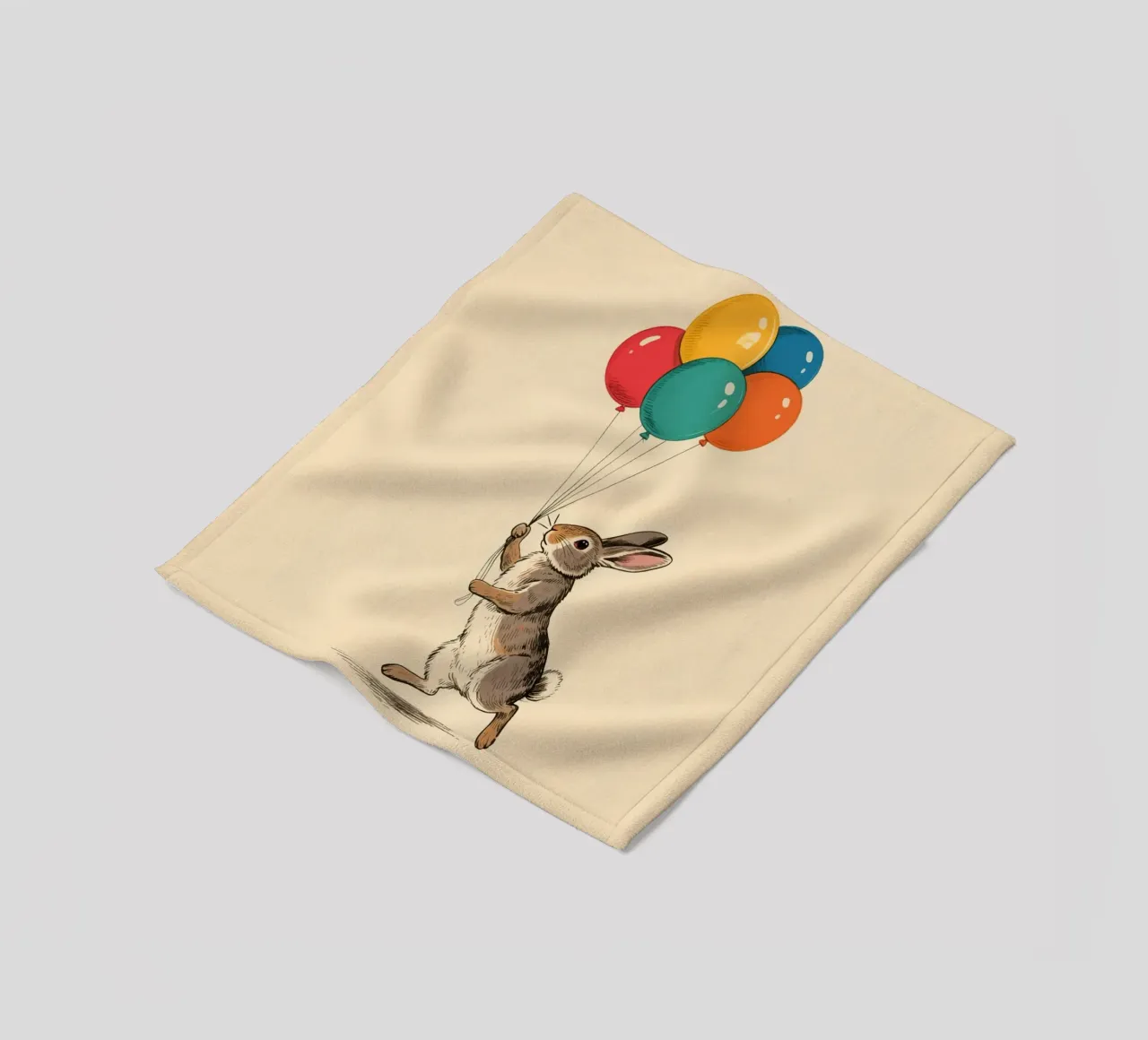 Rabbit Balloons coperta in pile da knowledge