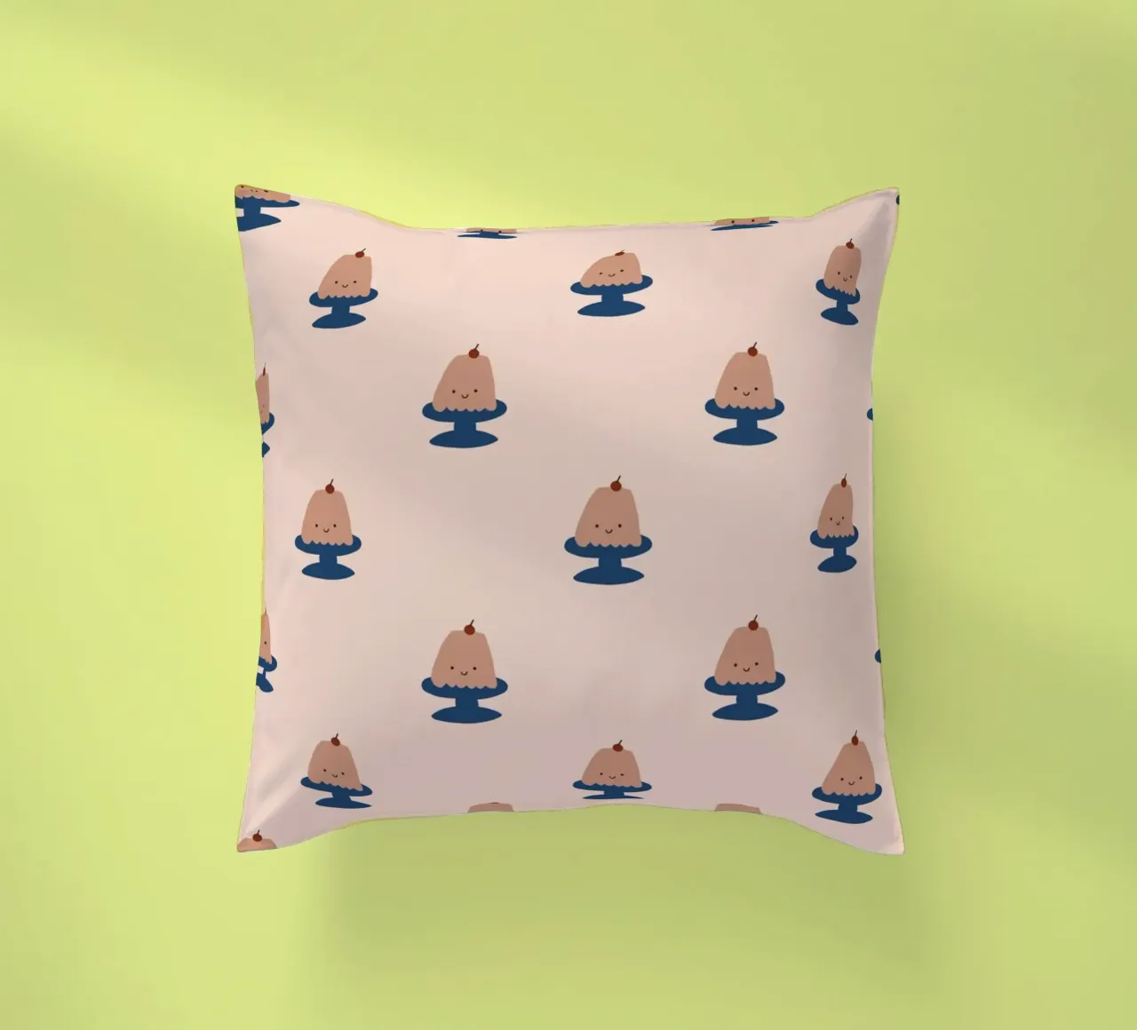 Team jelly wobble pattern cuscino da AleksandraAnna