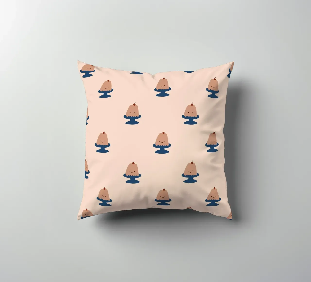 Team jelly wobble pattern cuscino da AleksandraAnna