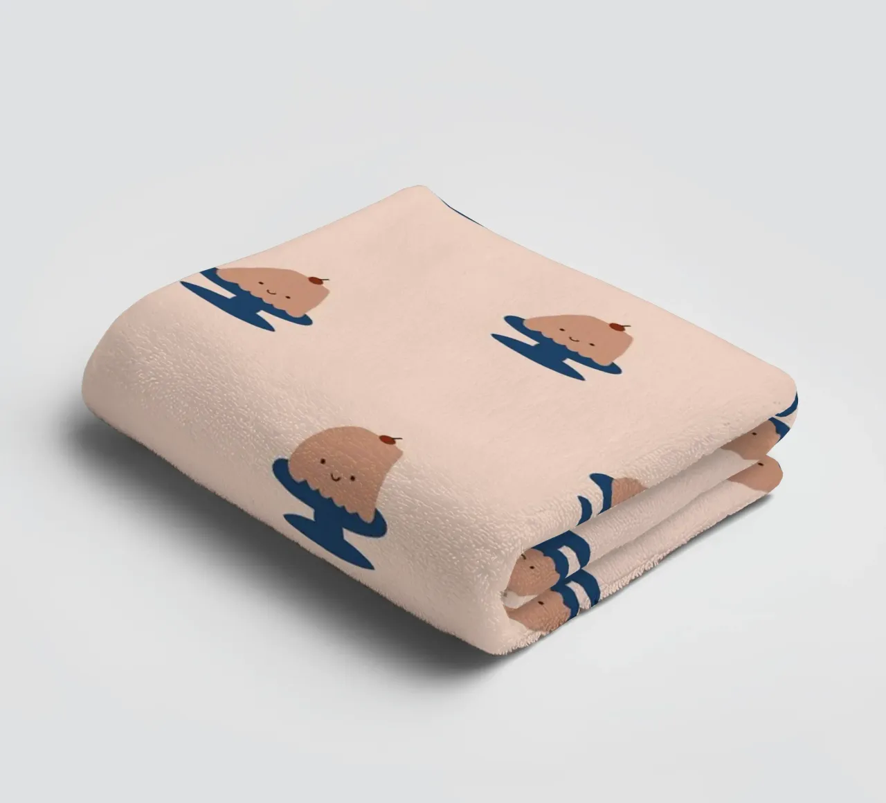 Team jelly wobble pattern asciugamano da bagno da AleksandraAnna