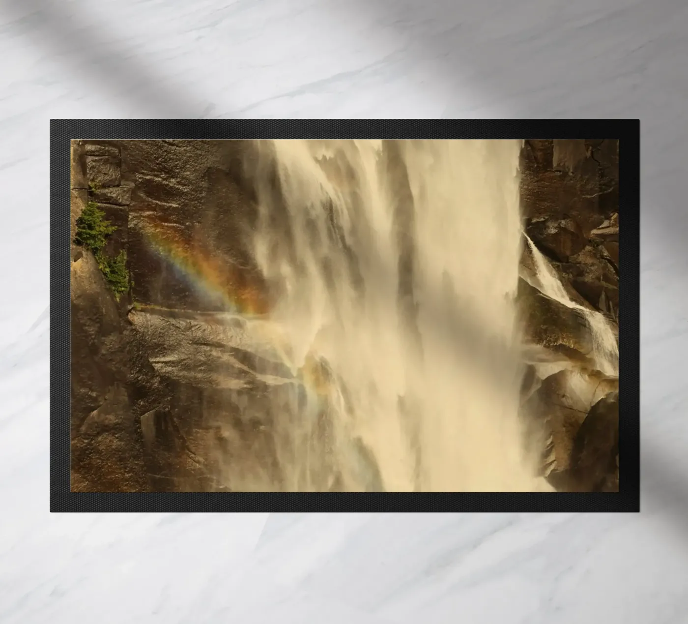 waterfall doormat by Earthly Visions