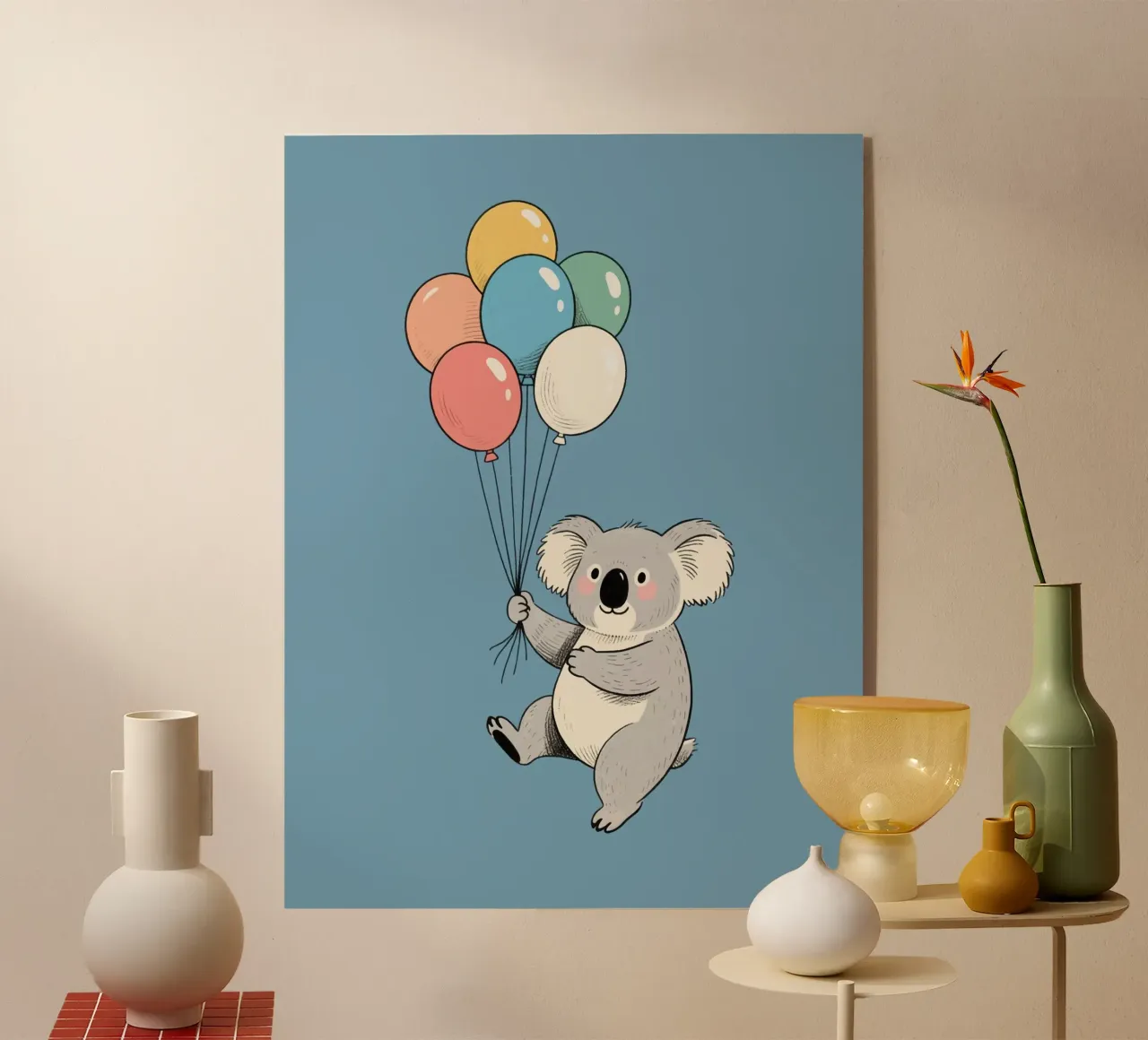 Koala Balloons plexiglass da knowledge