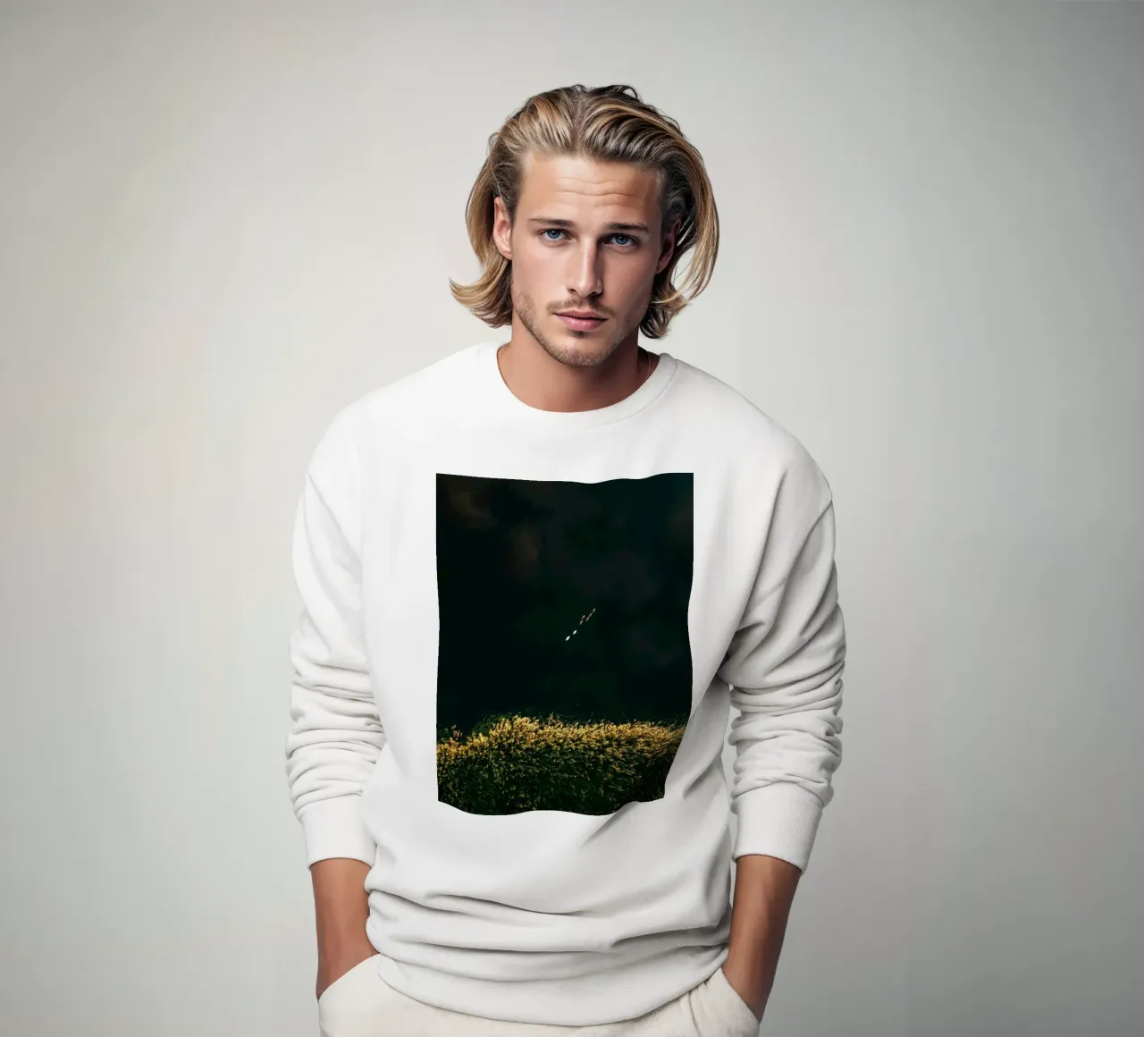 cespuglio di fiori felpa da Earthly Visions