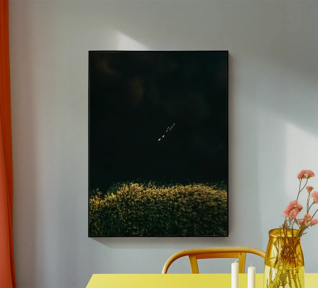 cespuglio di fiori plexiglass da Earthly Visions