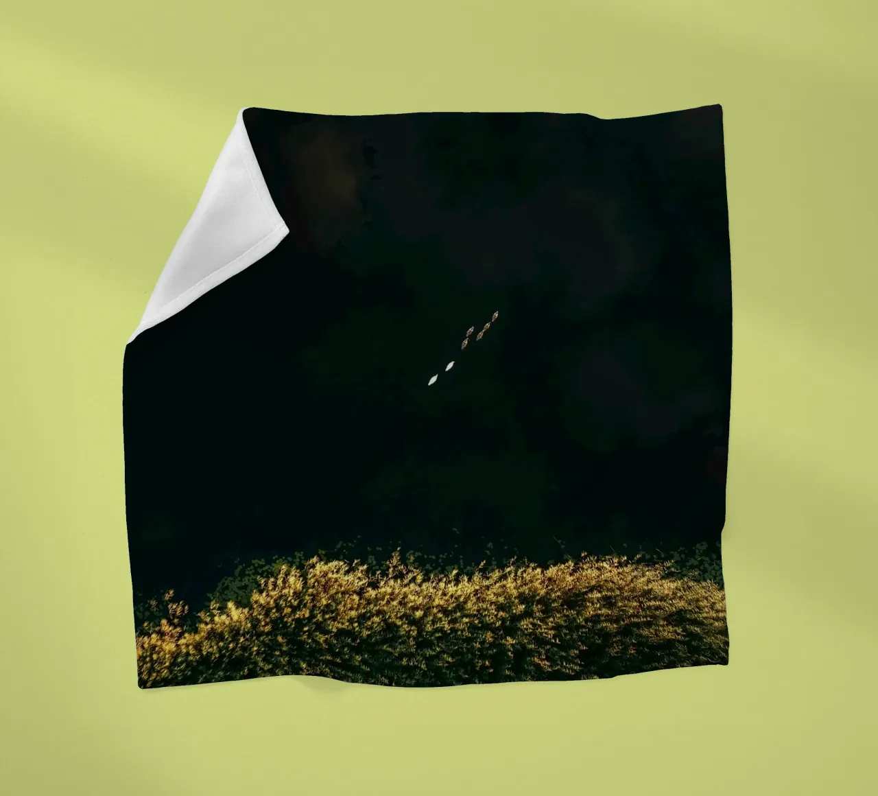 cespuglio di fiori coperta in pile da Earthly Visions