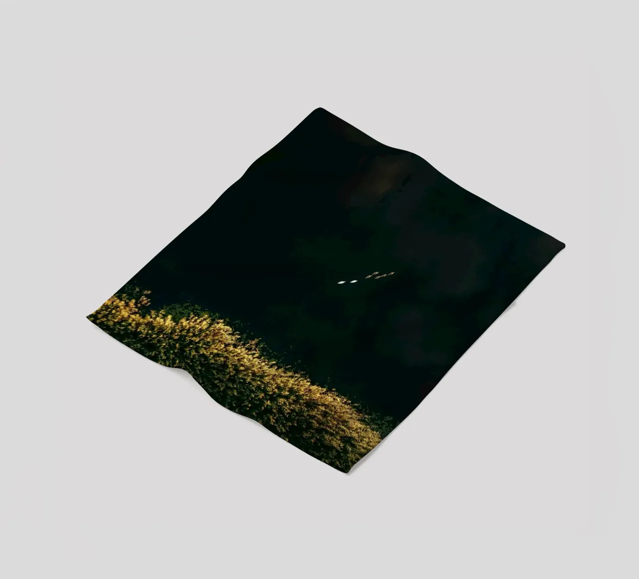 cespuglio di fiori coperta in pile da Earthly Visions