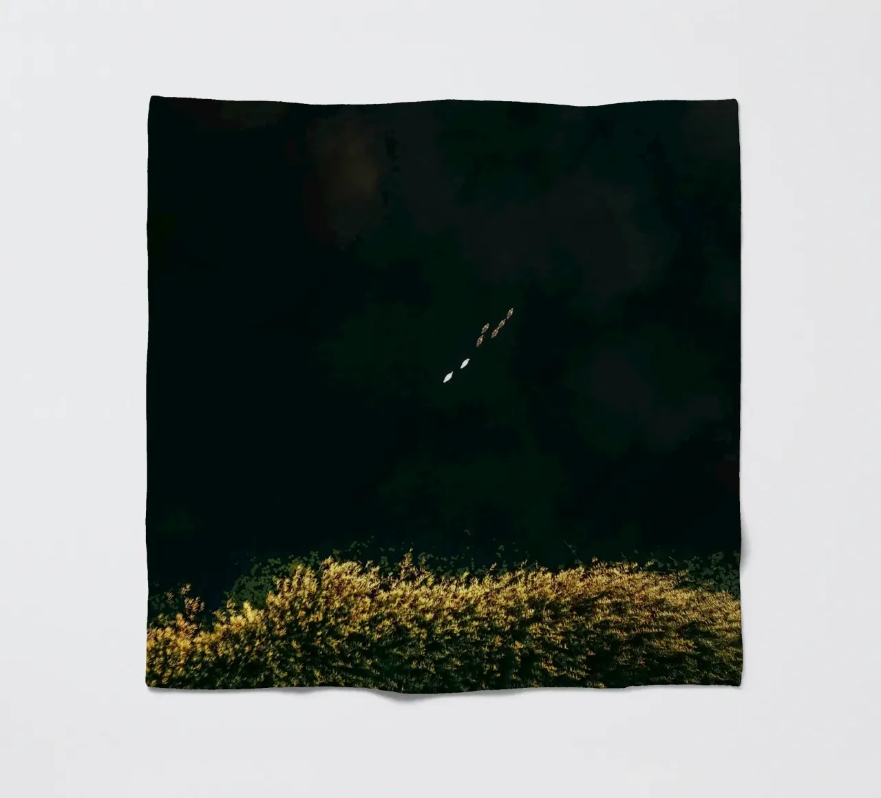 cespuglio di fiori coperta in pile da Earthly Visions