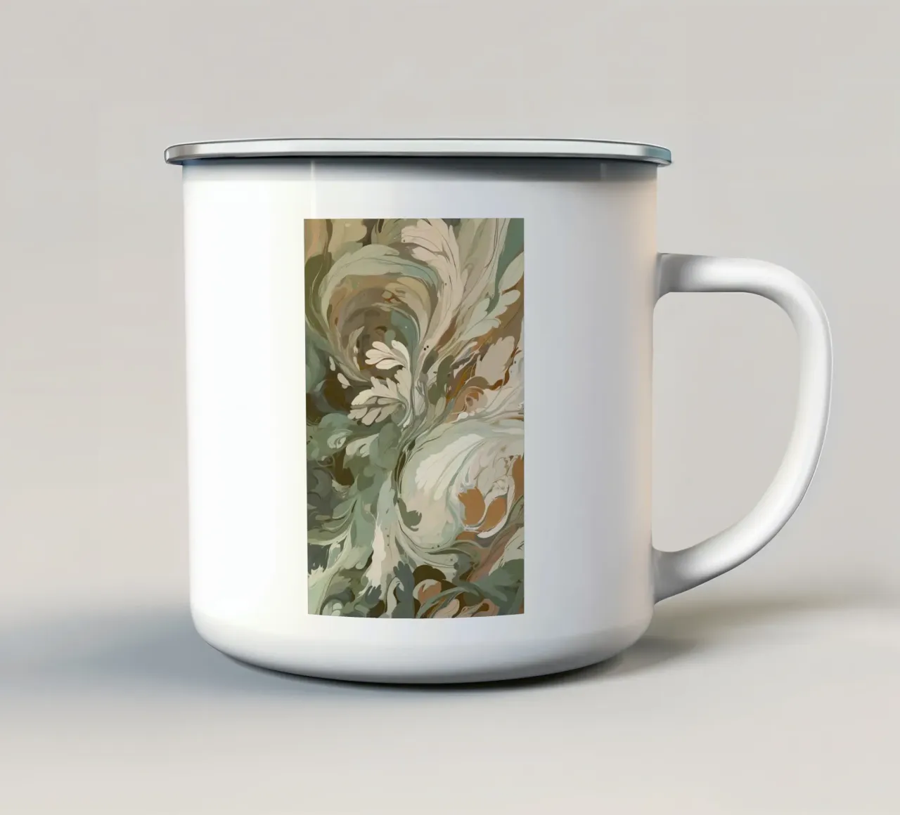 Whispers of Nature tazza in smalto da Colormenta