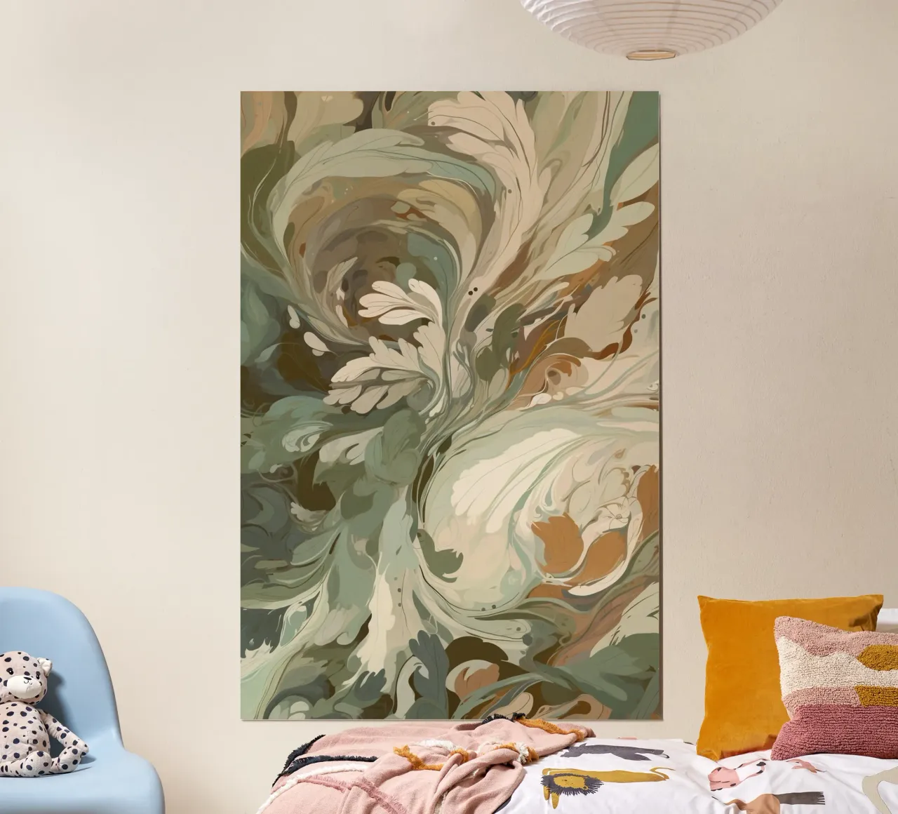 Whispers of Nature poster con telaio in legno da Colormenta