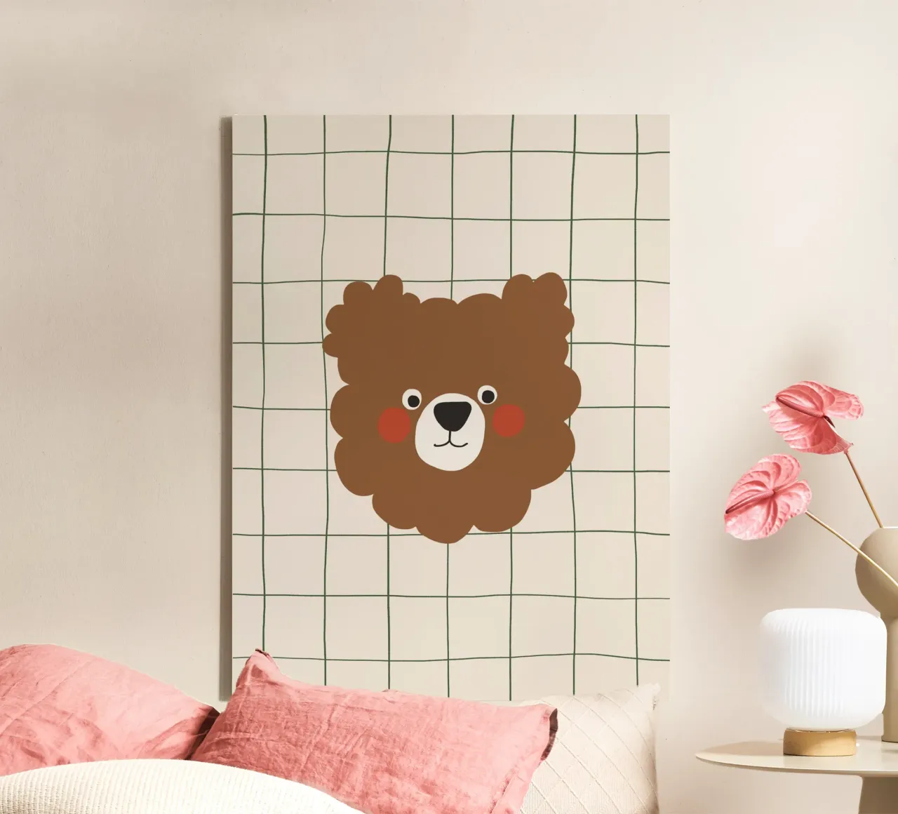 Bear tela con Cornice a cassetta da AleksandraAnna