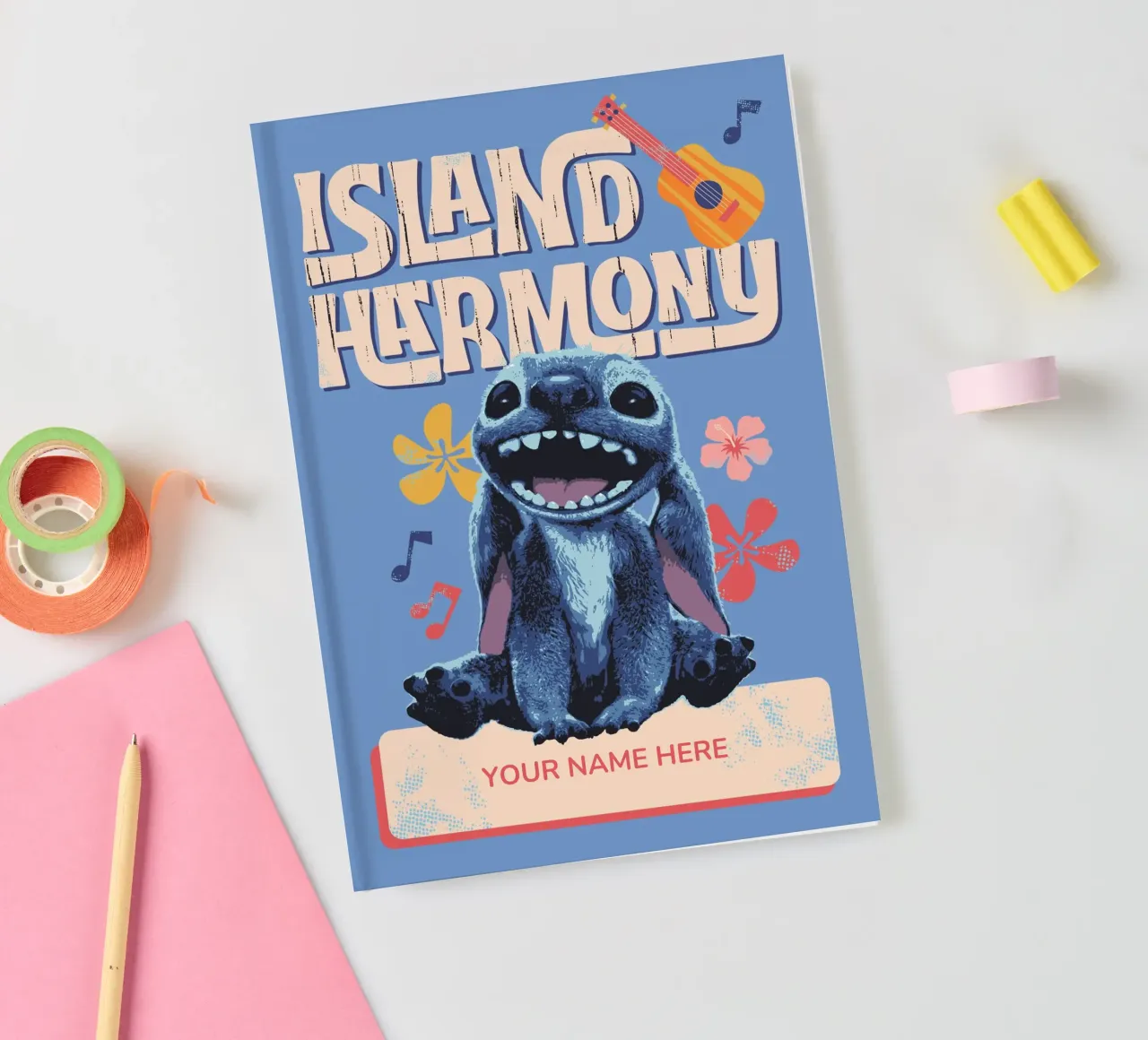 Stitch - Island Harmony - Notebook notitieboek van Stitch