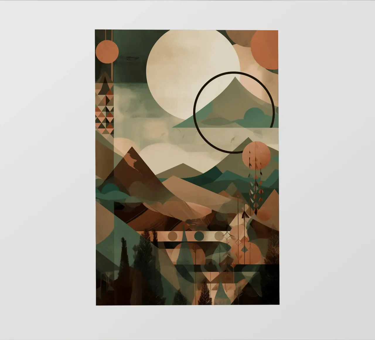 Geometric Horizons telo in pvc da Colormenta