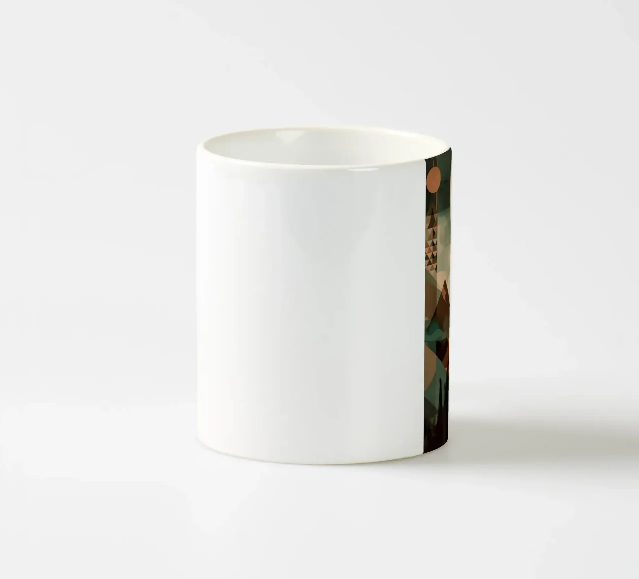 Geometric Horizons tazza in ceramica da Colormenta
