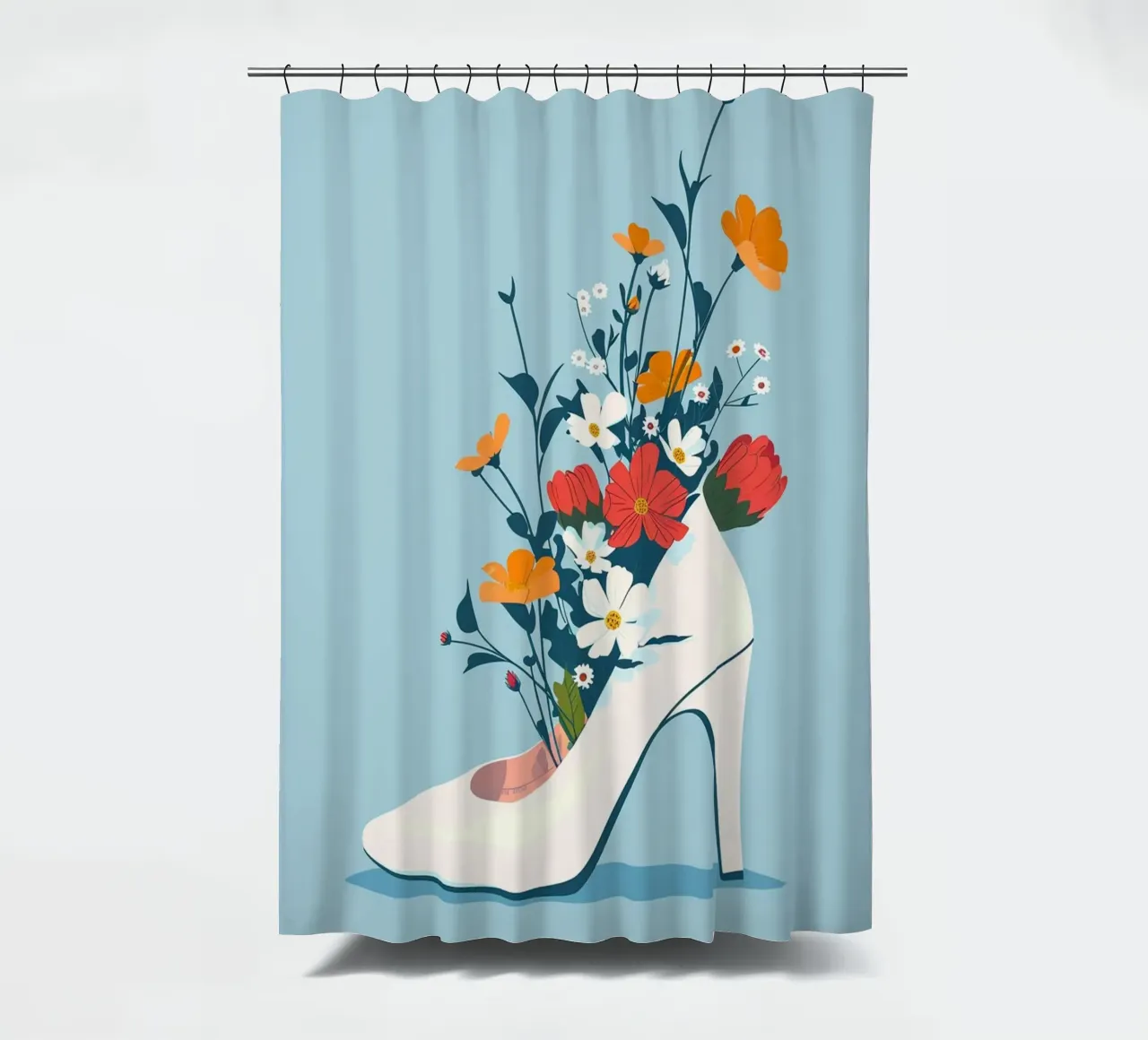 Bloom with Grace tenda da doccia da Colormenta