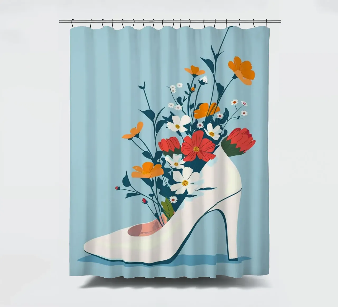 Bloom with Grace tenda da doccia da Colormenta