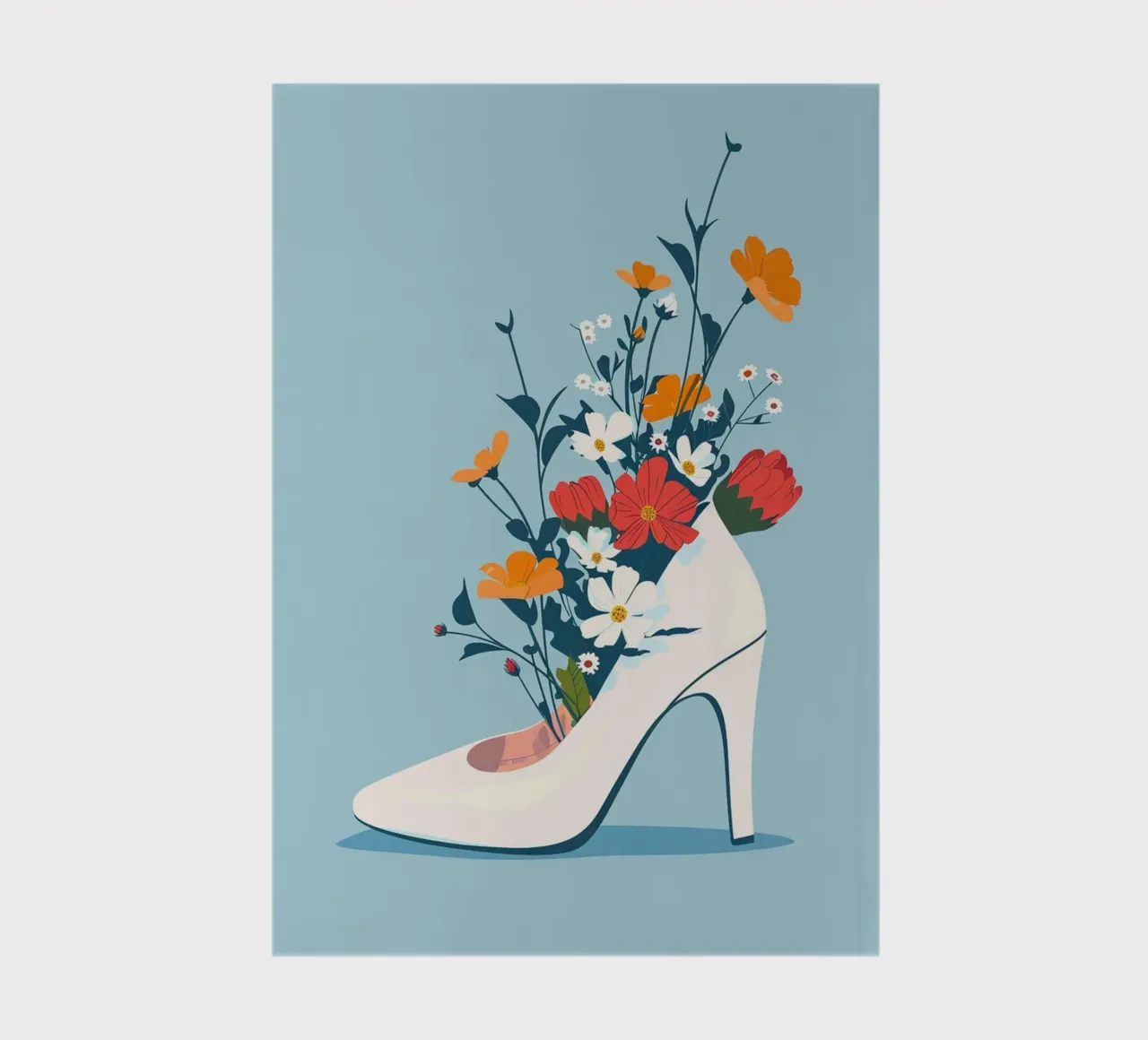 Bloom with Grace Notizbuch von Colormenta