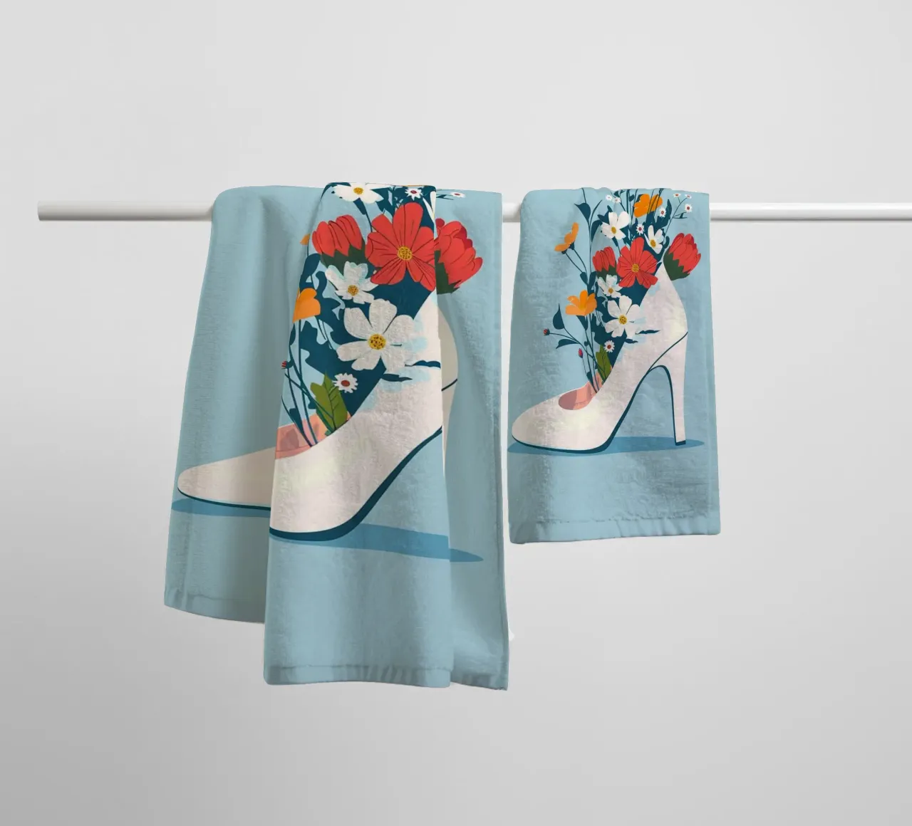 Bloom with Grace asciugamano da bagno da Colormenta