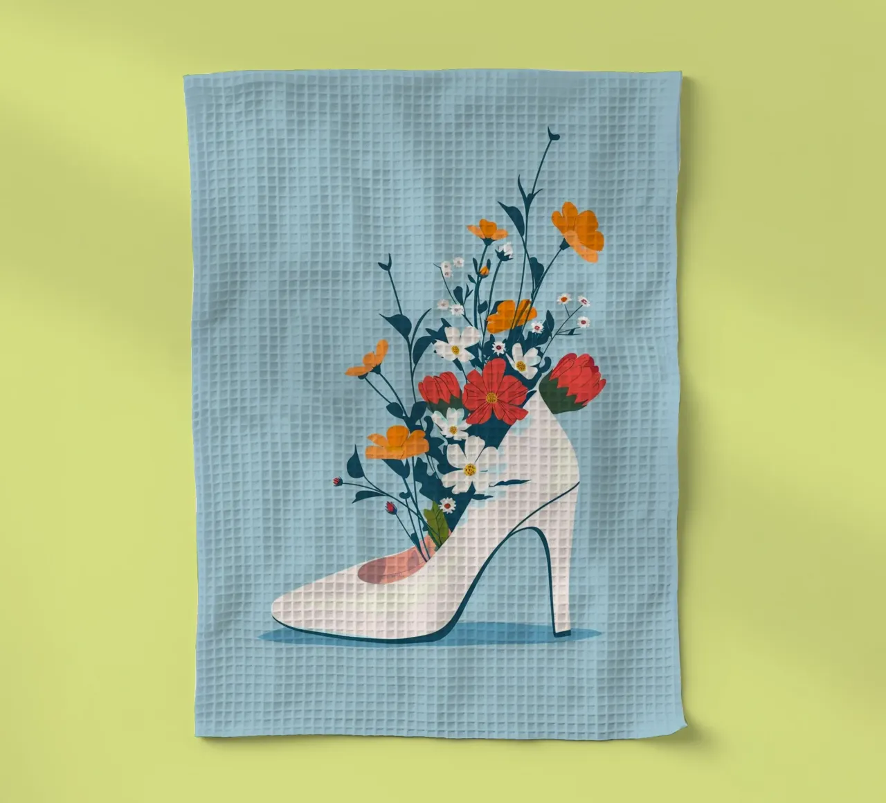Bloom with Grace Geschirrtuch von Colormenta