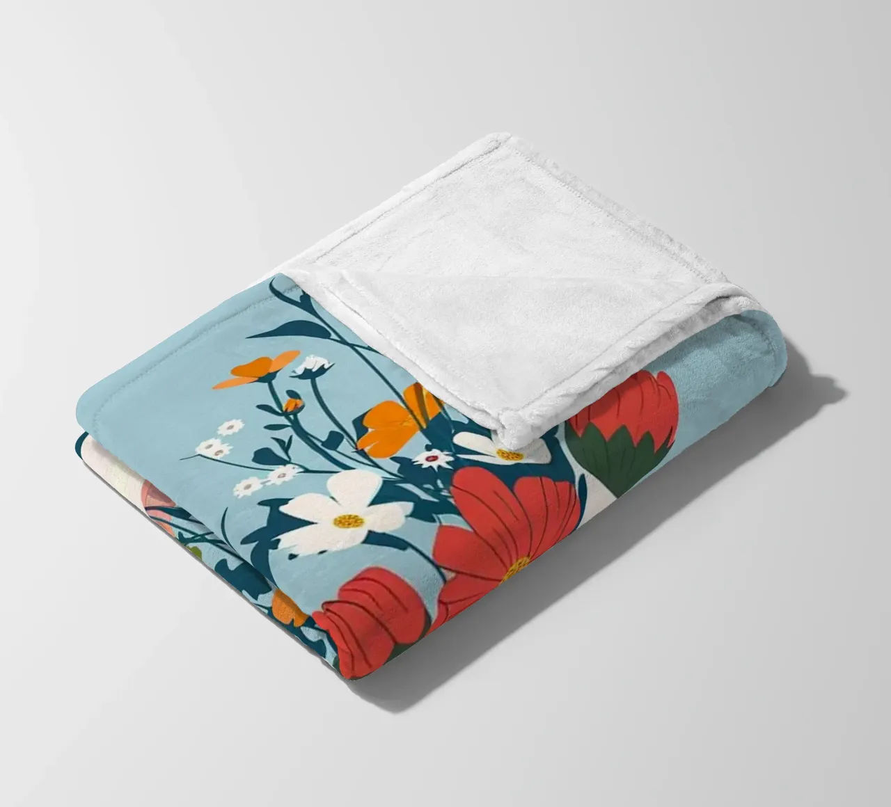 Bloom with Grace coperta in pile da Colormenta