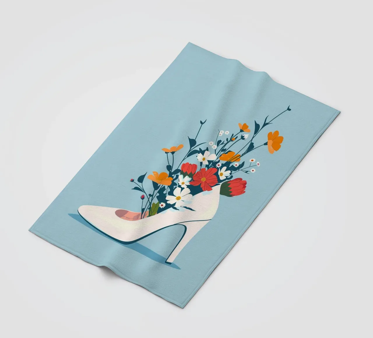 Bloom with Grace coperta in pile da Colormenta