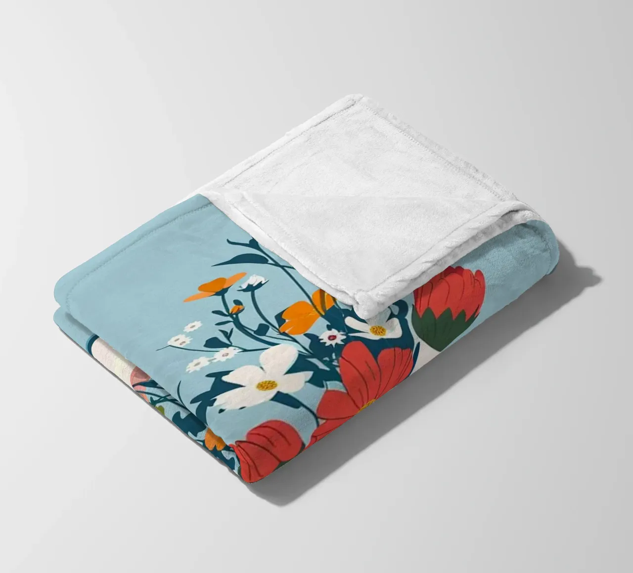 Bloom with Grace coperta in pile da Colormenta