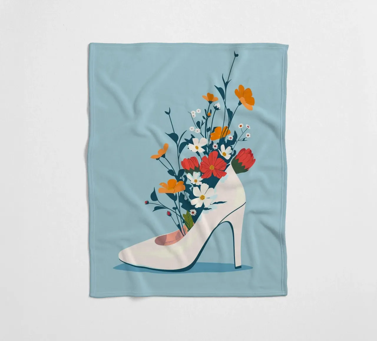 Bloom with Grace coperta in pile da Colormenta