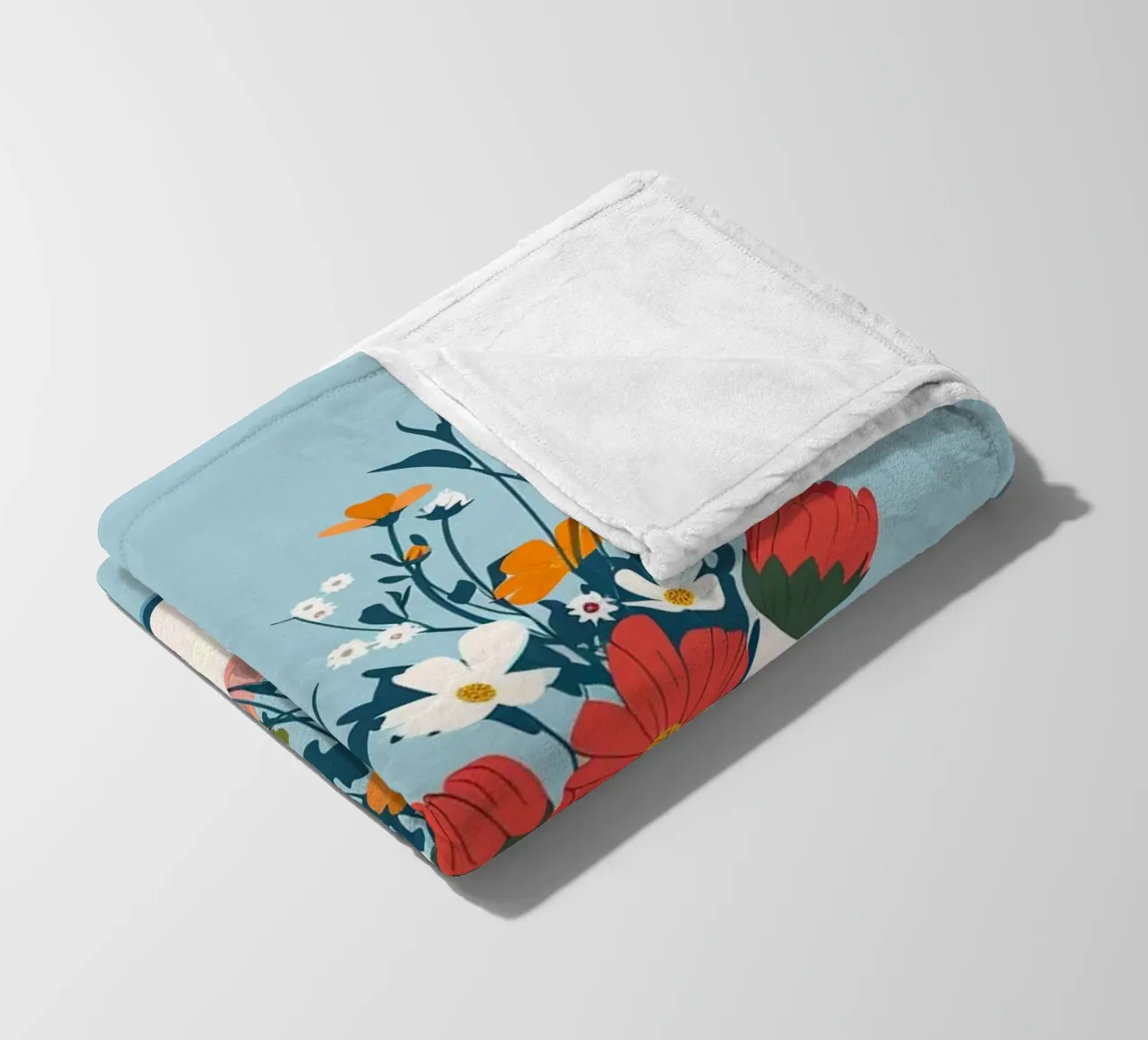 Bloom with Grace coperta in pile da Colormenta