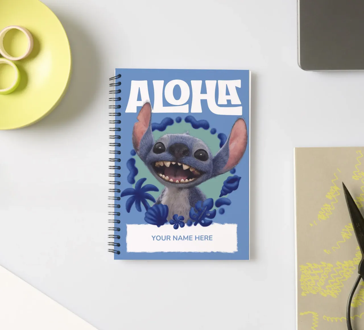 Stitch "cute trouble" II - Notebook spiral notebook by Stitch