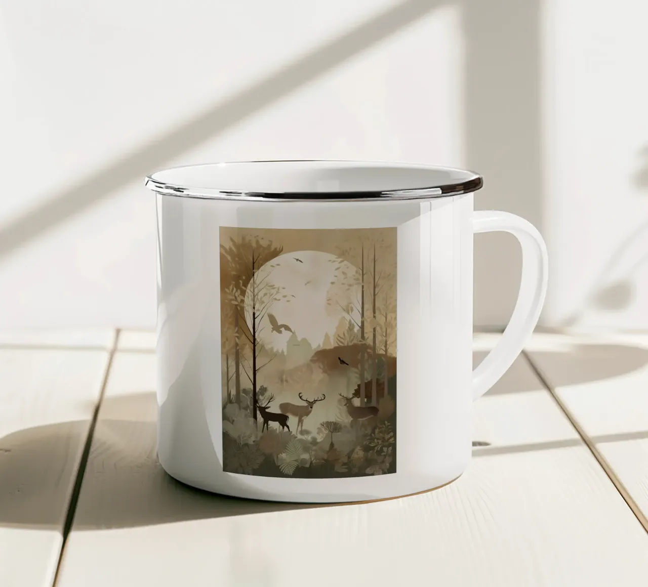 Forest Serenity tazza in smalto da Colormenta