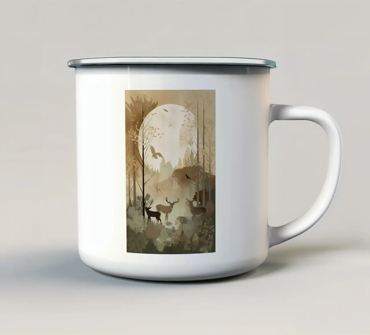 Forest Serenity tazza in smalto da Colormenta