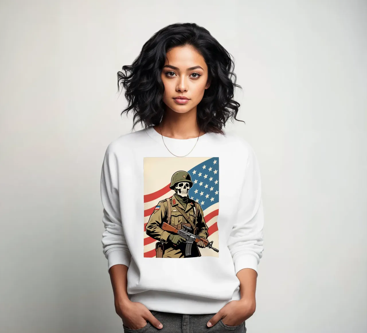 Skull Army felpa da knowledge