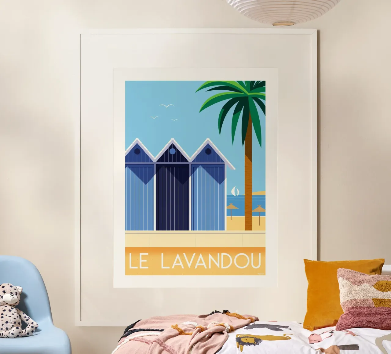 Le Lavandou poster da Raphaël Delerue