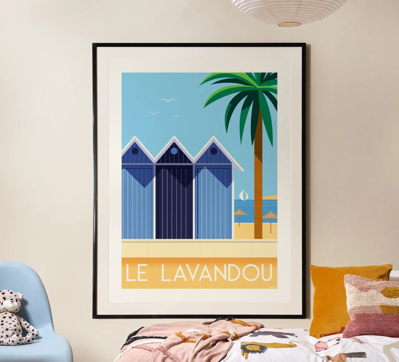 Le Lavandou poster da Raphaël Delerue