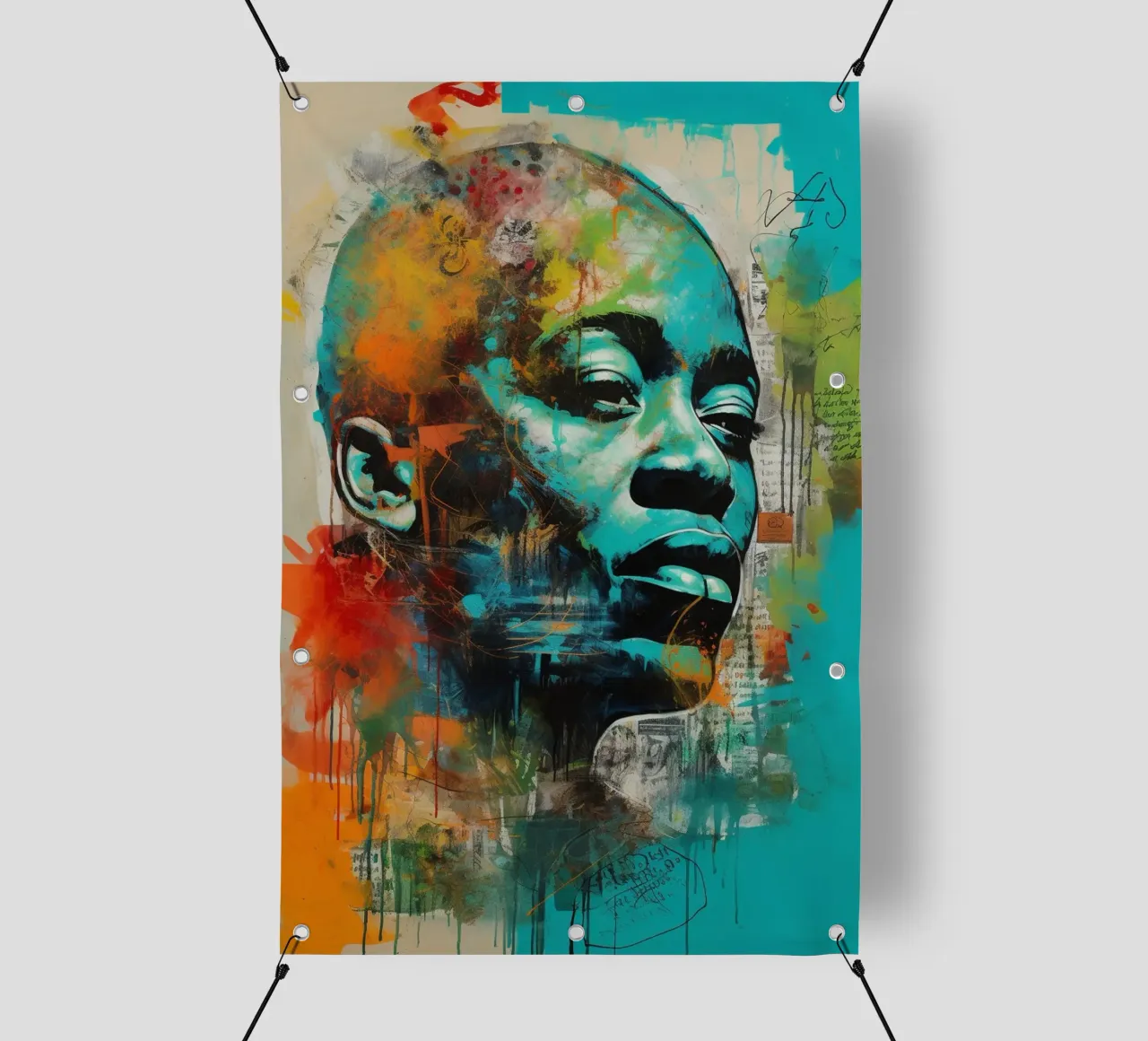 Vivid Expression telo in pvc da Mosaic Dialogue