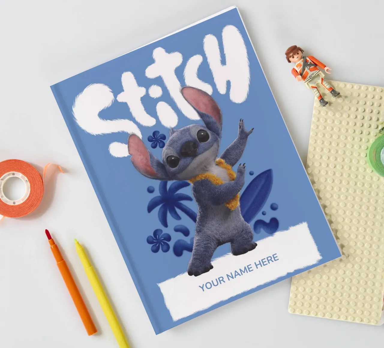 Stitch aloha II - Notebook Notizbuch von Stitch